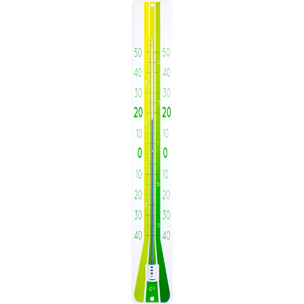 STIL - Giant metal thermometer with contemporary design