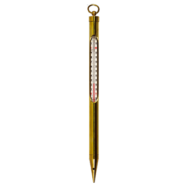 STIL - Soil thermometer with brass sleeve 33 cm