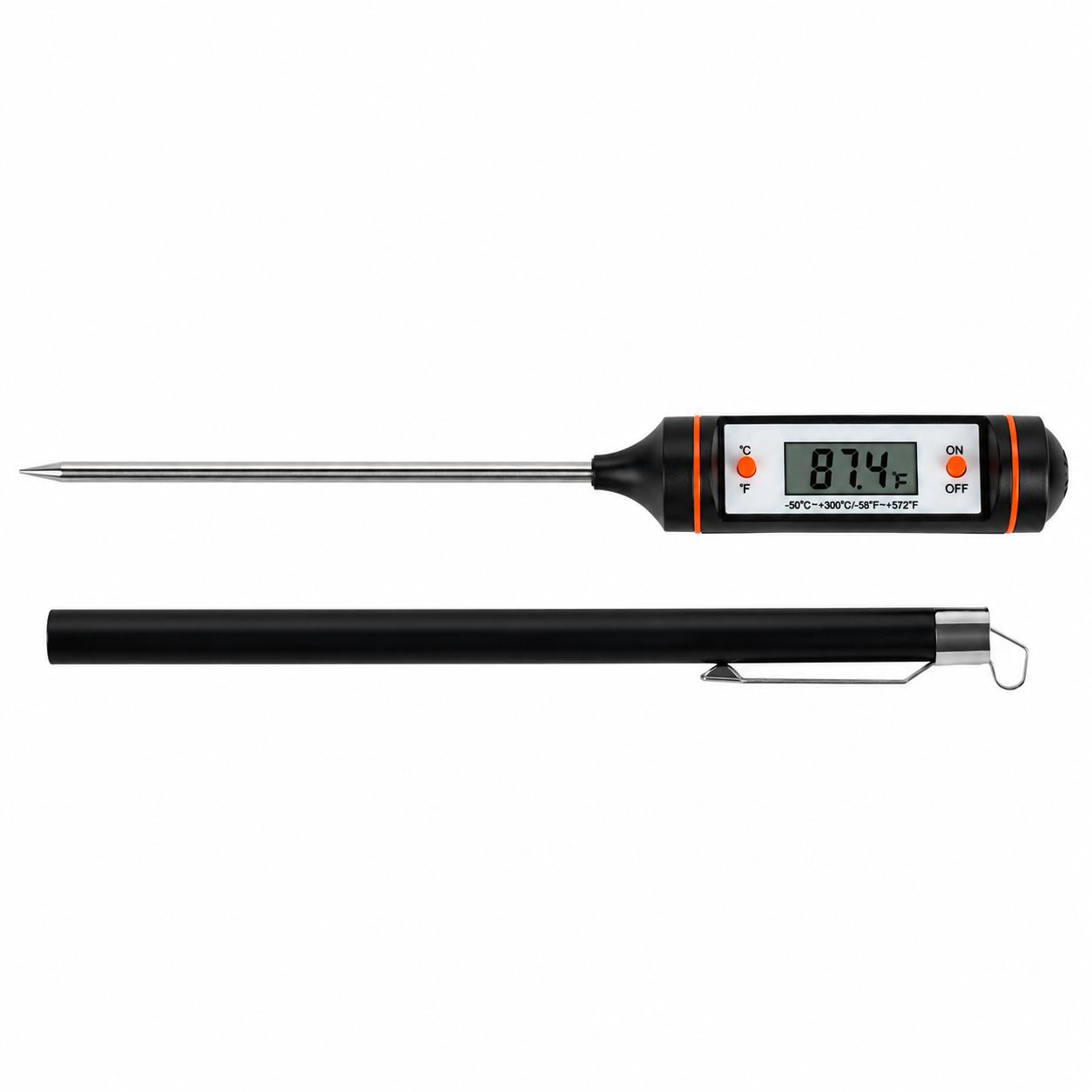 STIL - Thermomètre électronique sonde inox 15cm