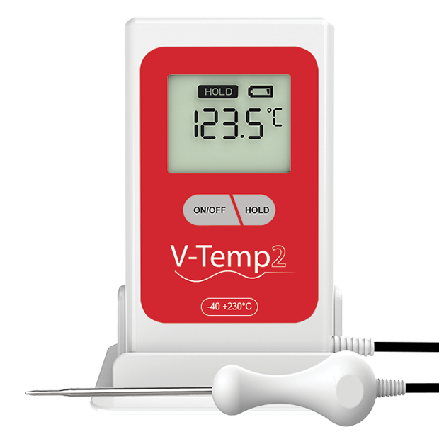 STIL - V-TEMP 2 : Thermomètre sonde filaire – conforme EN13485, compatible induction