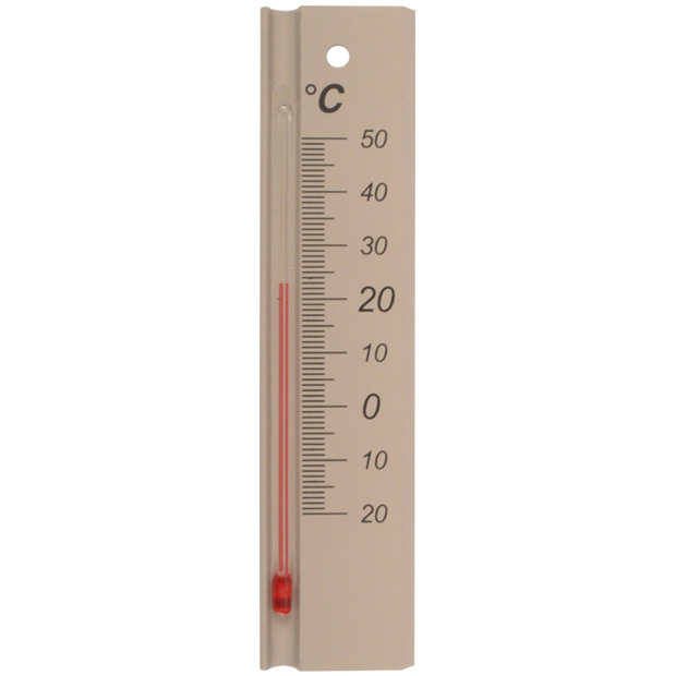 STIL - Thermomètre en bois – Taupe