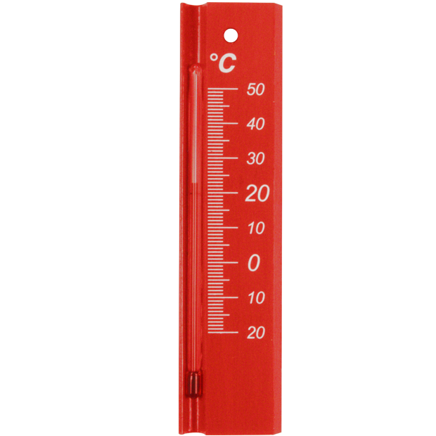 STIL - Wood thermometer – Rouge