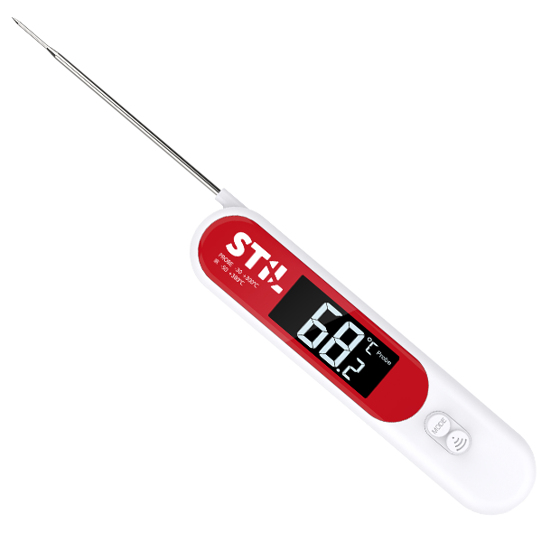 STIL - Termómetro 2 en 1: infrarrojo y sonda plegable