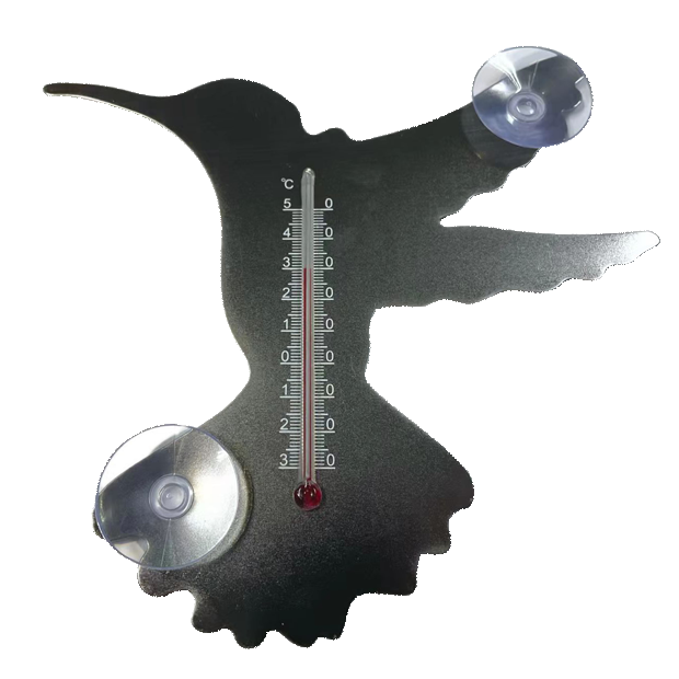 STIL - Metal window thermometer – hummingbird shape