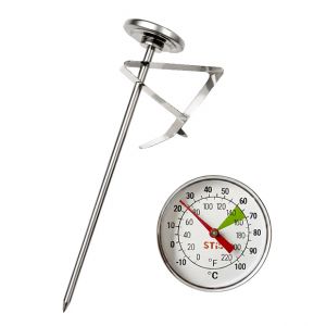 4837 thermomètre lait café cadran diamètre 26mm