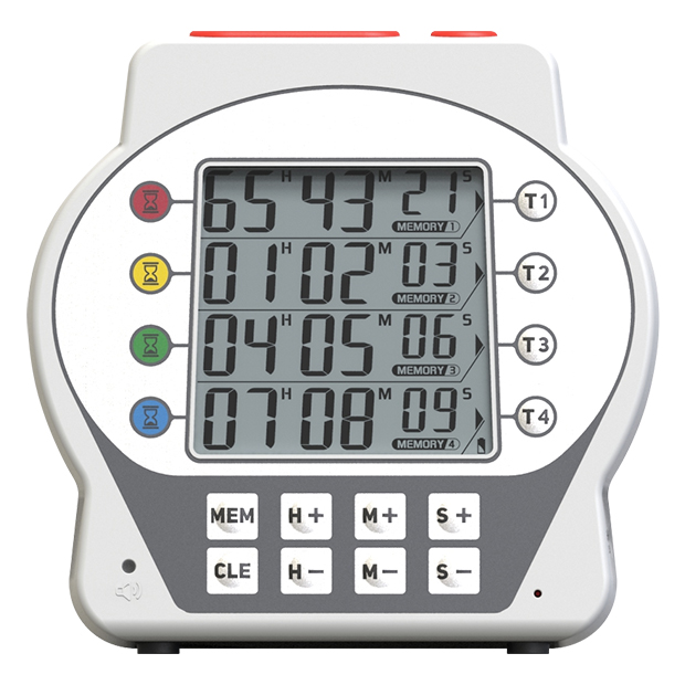 Minuteur géant à 4 temps STIL 4873 vu de face