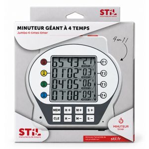 Packaging du minuteur géant à 4 temps STIL 4873