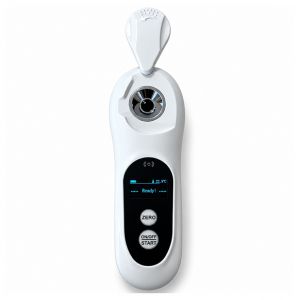 Réfractomètre digital STIL 4817 avec clapet ouvert montrant le prisme de mesure